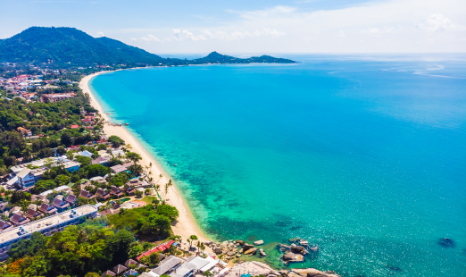 aerial-view-beautiful-tropical-beach-sea-with-palm-other-tree-koh-samui-island-2